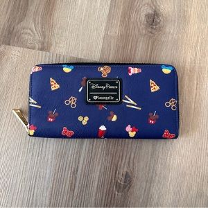 Loungefly Disney Parks Snacks Wallet Zip Around